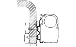 Thule Hymer Markisen-Adapter 2016 2,6m -Fiamma Verkäufe 270037 2681966