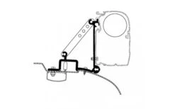 Thule Van Adapter -Fiamma Verkäufe 3166 190519