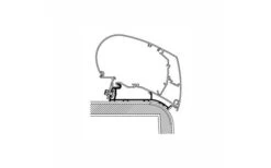 Thule Hymer 2013 Nova Roof Adapter 3,5m -Fiamma Verkäufe 524450 3568511