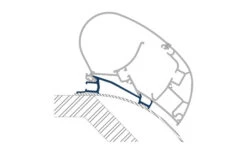 Dometic PR-Adapt Adapter Für Dachmarkisen PR 2000 Und PR 2500 4,0m -Fiamma Verkäufe 530710 3471228
