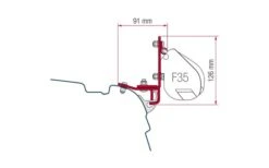 Fiamma F35 Pro Kit Standard -Fiamma Verkäufe 57443 12097