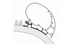 Thule Dachadapter Carthago Serie 450 Cm Ab 2014 -Fiamma Verkäufe 603279 4472747