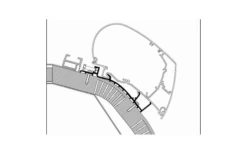 Thule Dachadapter Carthago Serie 450 Cm Ab 2014 -Fiamma Verkäufe 603475 4472755