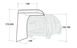 Outwell Seitenwand Upcrest -Fiamma Verkäufe 670527 4588809